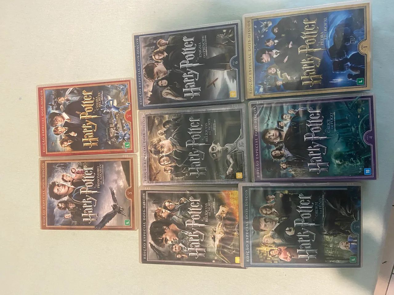 DVDs harry potter 