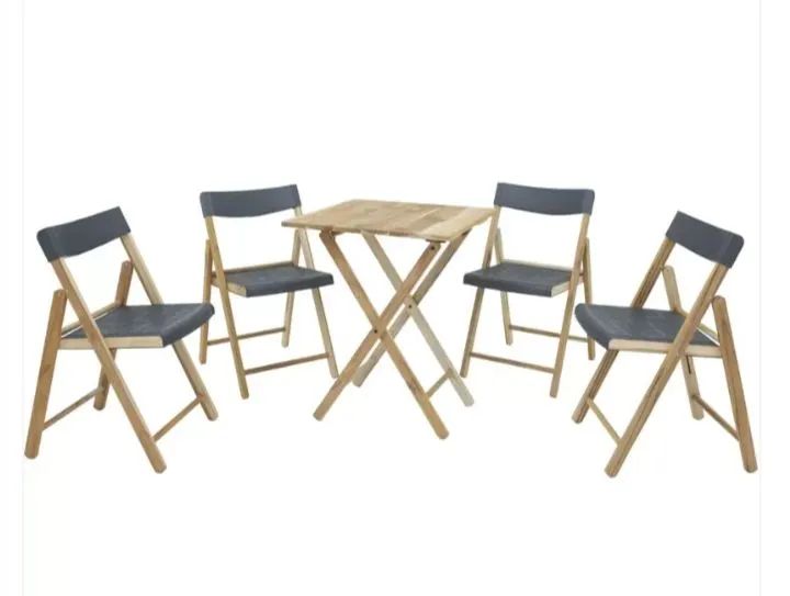 Conjunto de mesinha Tramontina com 4 cadeiras 