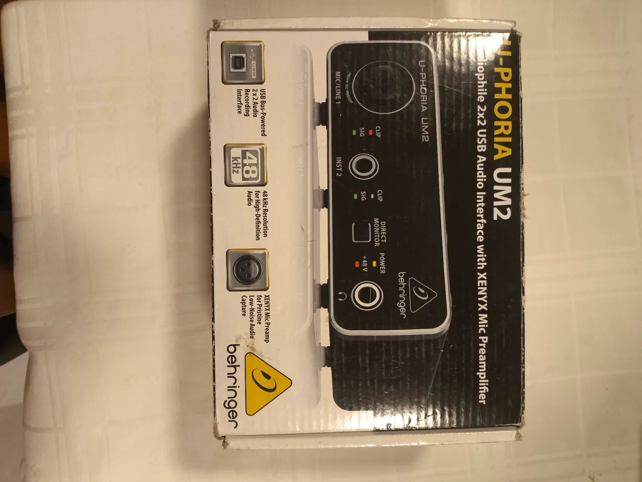 Interface de áudio behringer451967394115768320