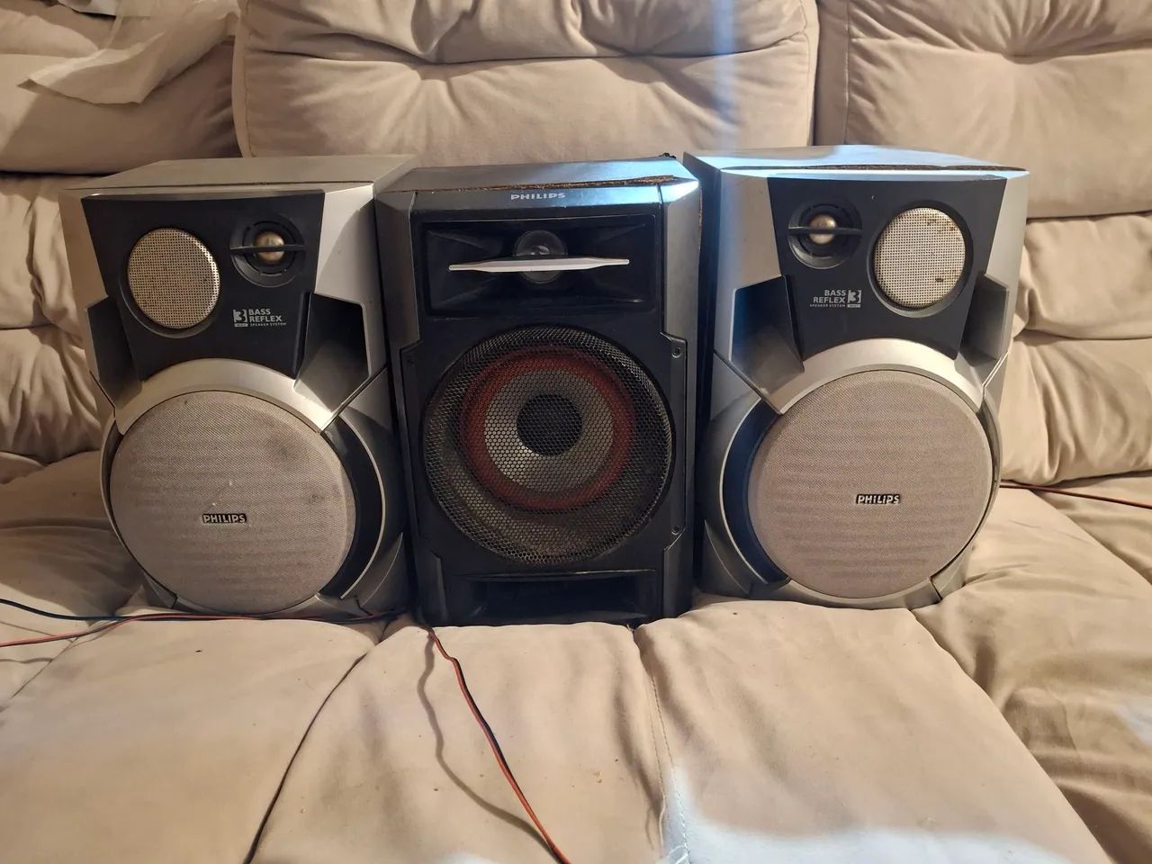 Caixas acústicas da Philips 