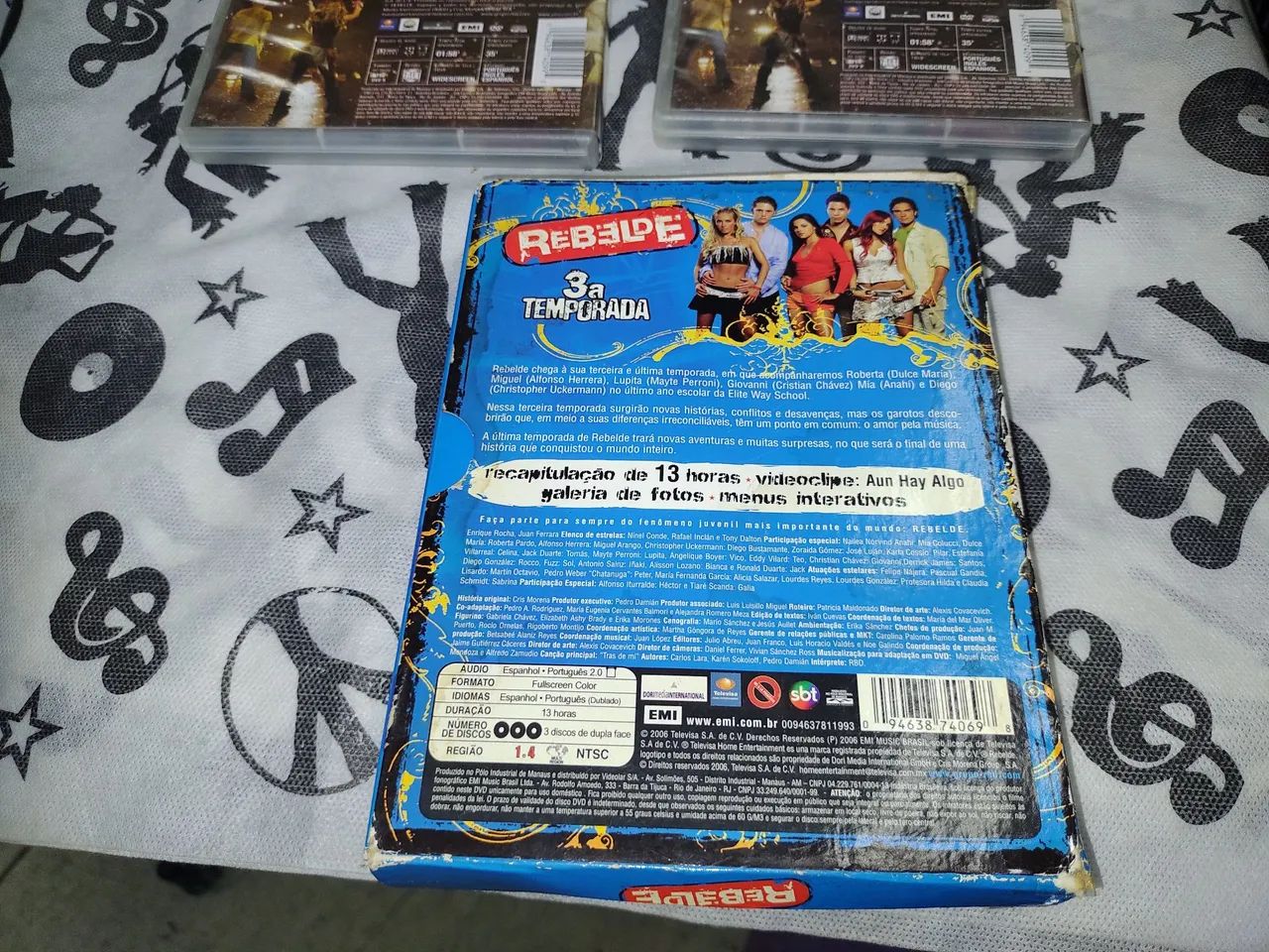 Rebeldes RBD em DVDs, usados, bom estado  - Foto 5