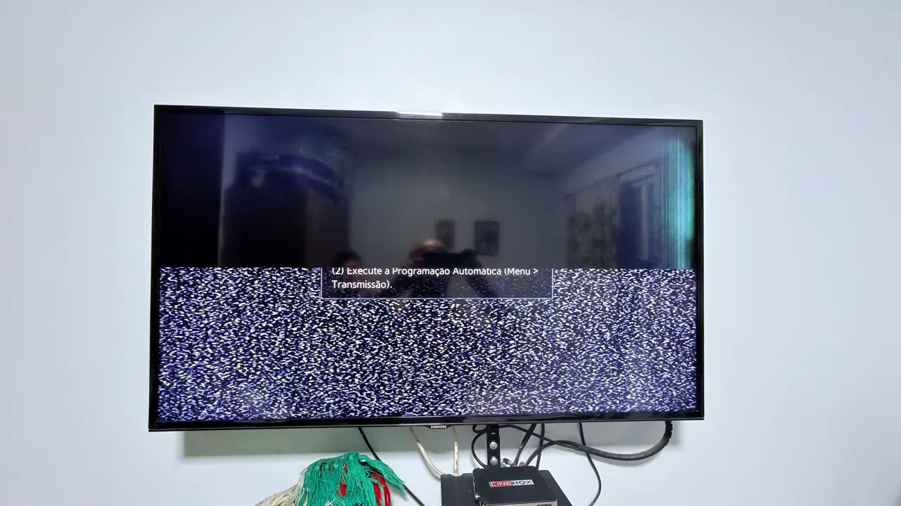 Tv smart Samsung 40? tela quebrada