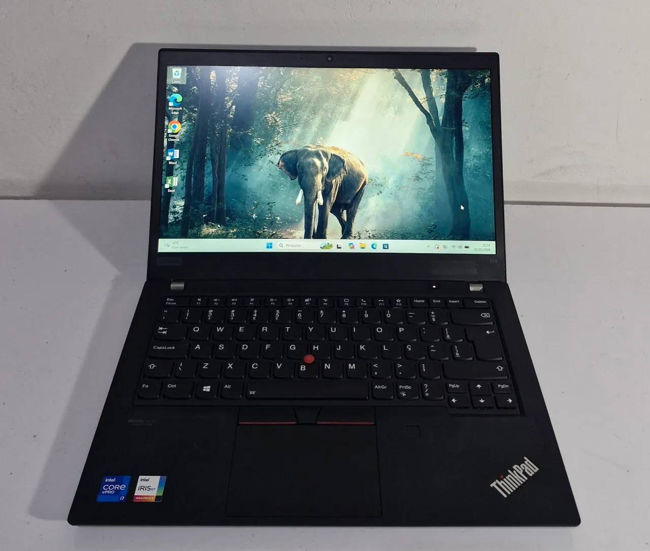 Thinkpad X1 Carbon Gen9 i7-11th 32gb ram tela 4k 10x sem juros