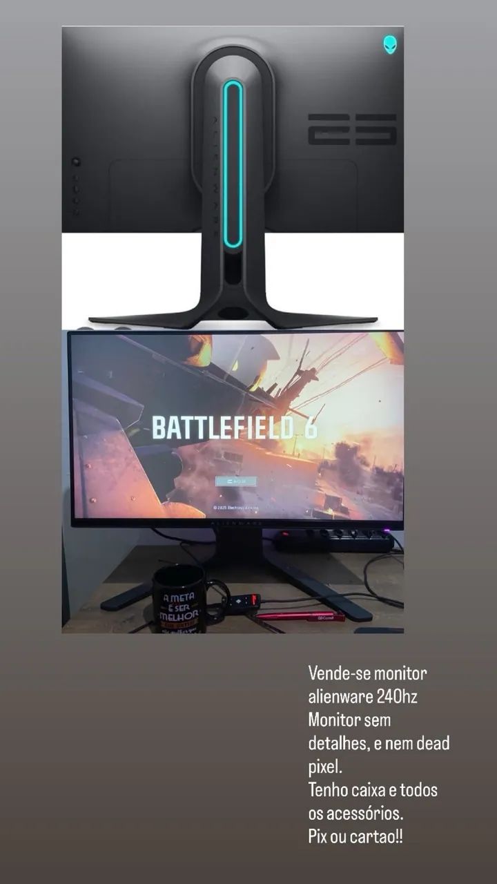 Monitor alienware 240 hz  - Foto 3