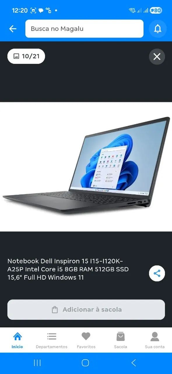Notebook Dell