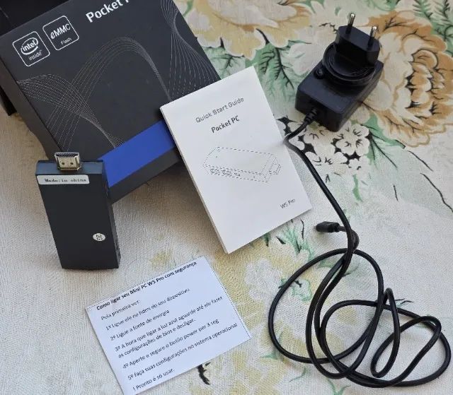 Pocket PC Pendrive c/ WIn10, Bluetooth, WiFi,CardReader (miniUSB)-Em Mãos no PIX, à vista - Foto 2