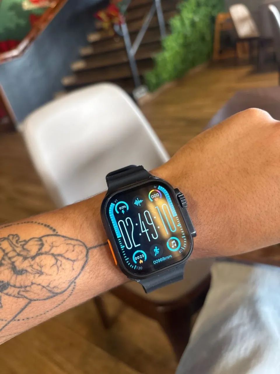 Relógio Smartwatch X10 Ultra (zerado lacrado na caixa)