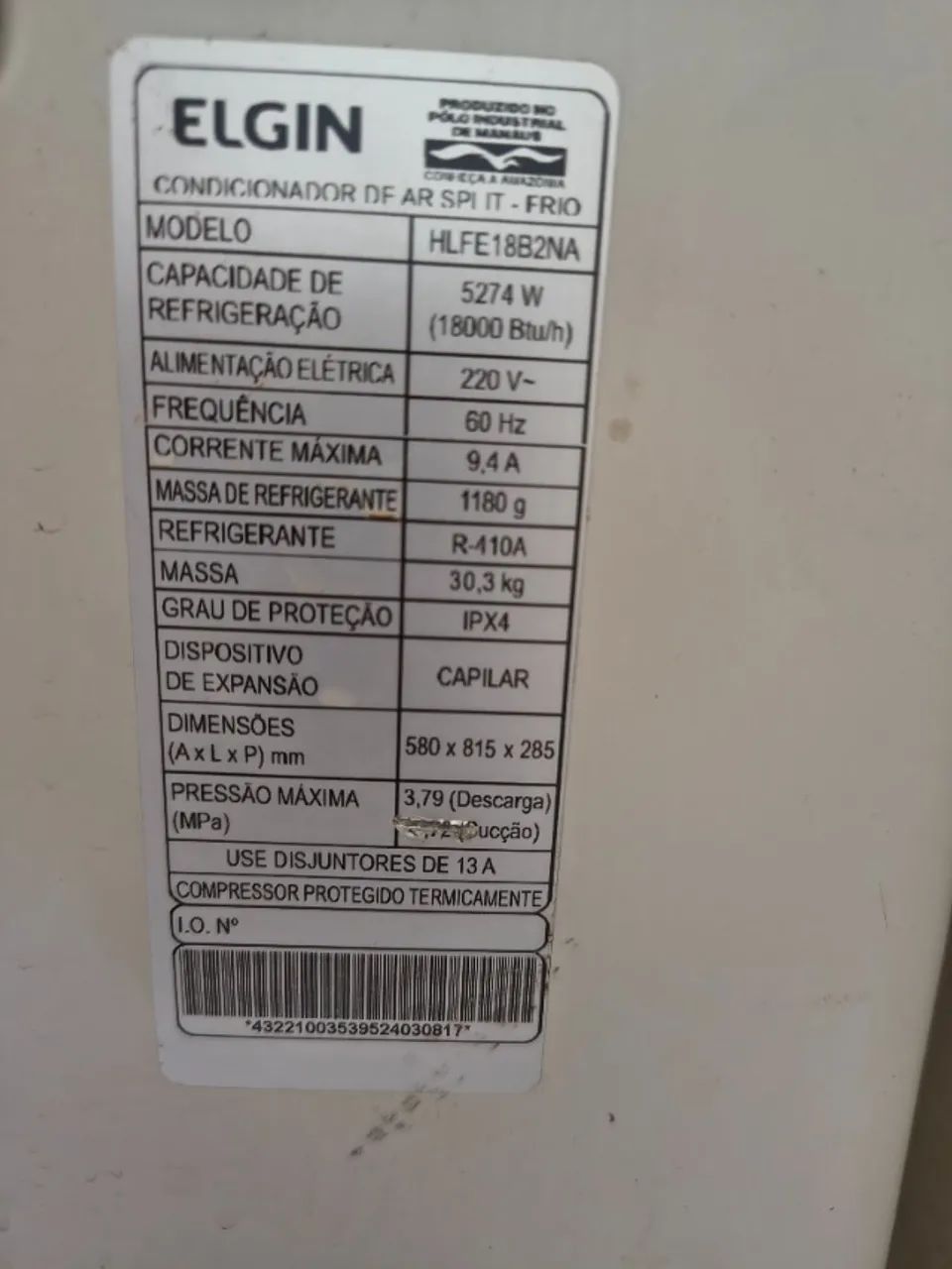 Ar condicionado 