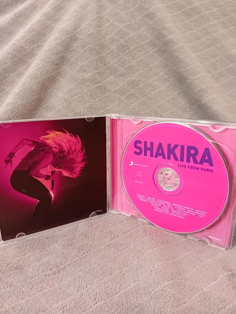CD Shakira - Live From Paris - Foto 3