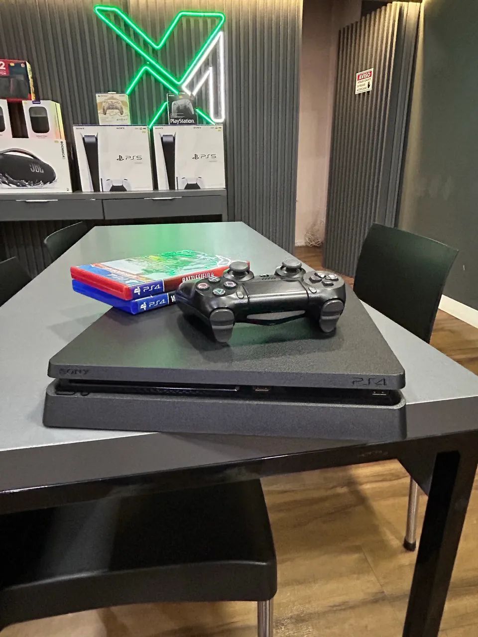 Sony ps4 slim com garantia e jogo brinde - entrego  - Foto 2