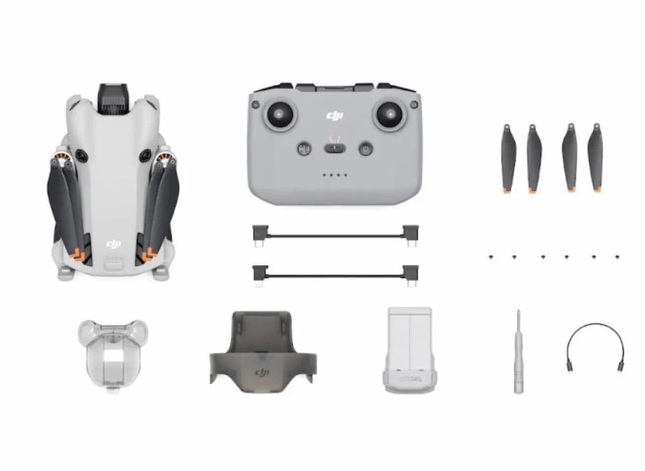 Drone DJI mini 4 pro com flay more