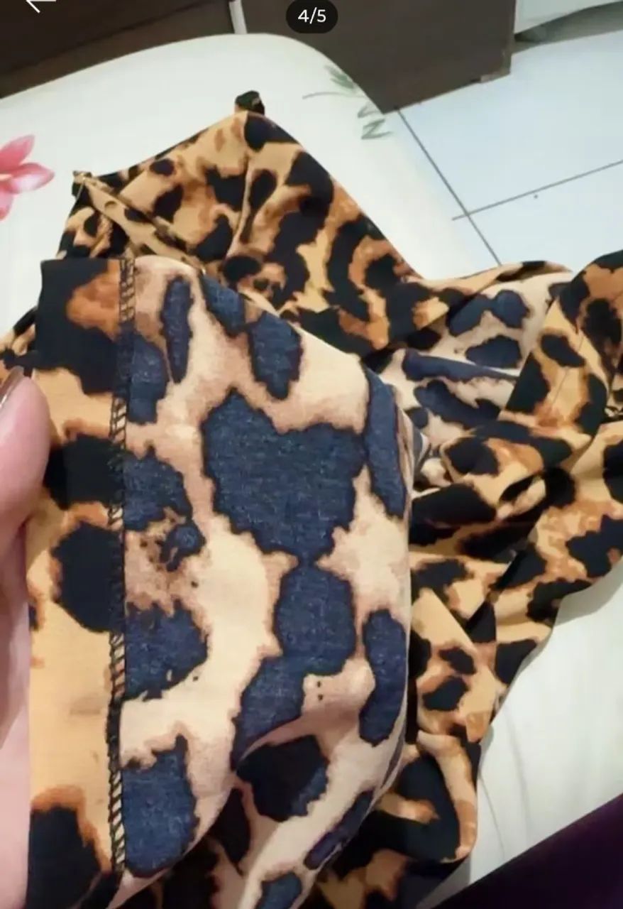 Vestido de oncinha  - Foto 5