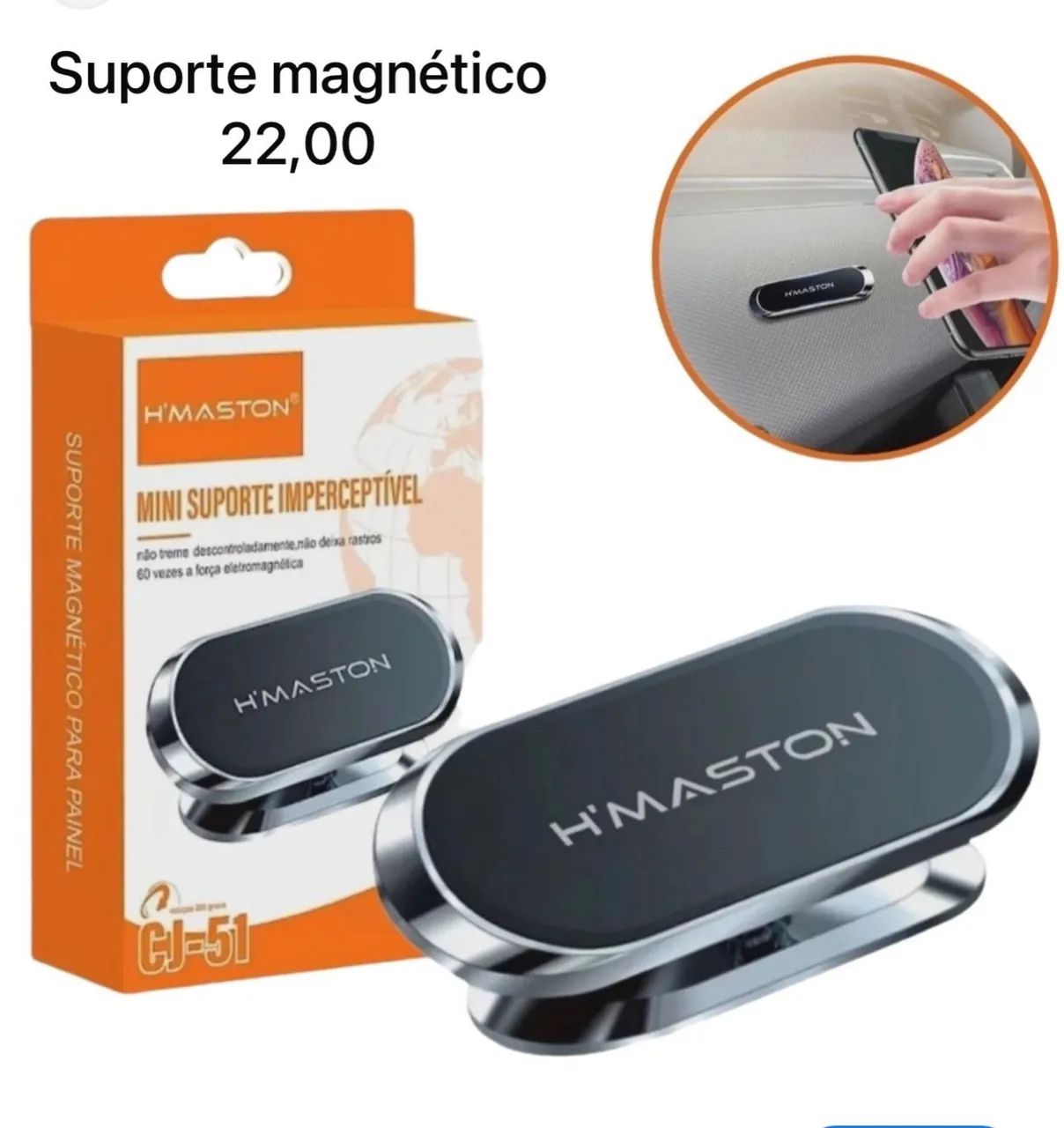 Suporte de celular magnético 