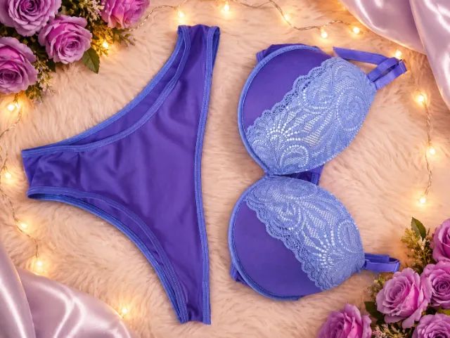 Conjuntos lingerie calcinha e sutiã