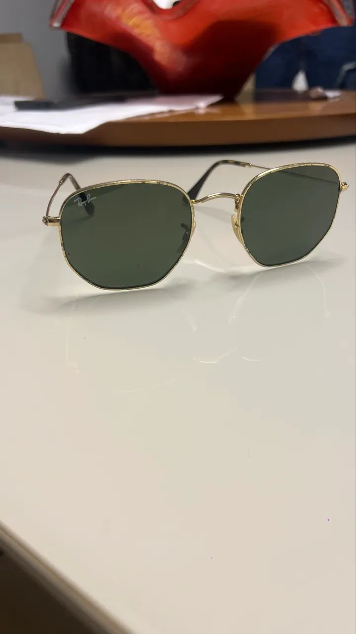 Ray-Ban Hexagonal Flat Lenses Original - Excelente Estado - Foto 2