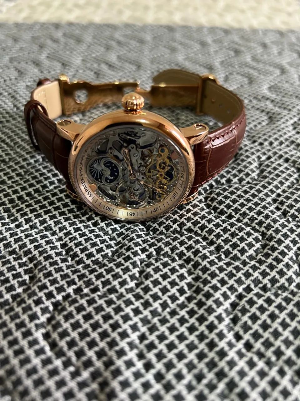 Relógio patek Philippe máquina eta
