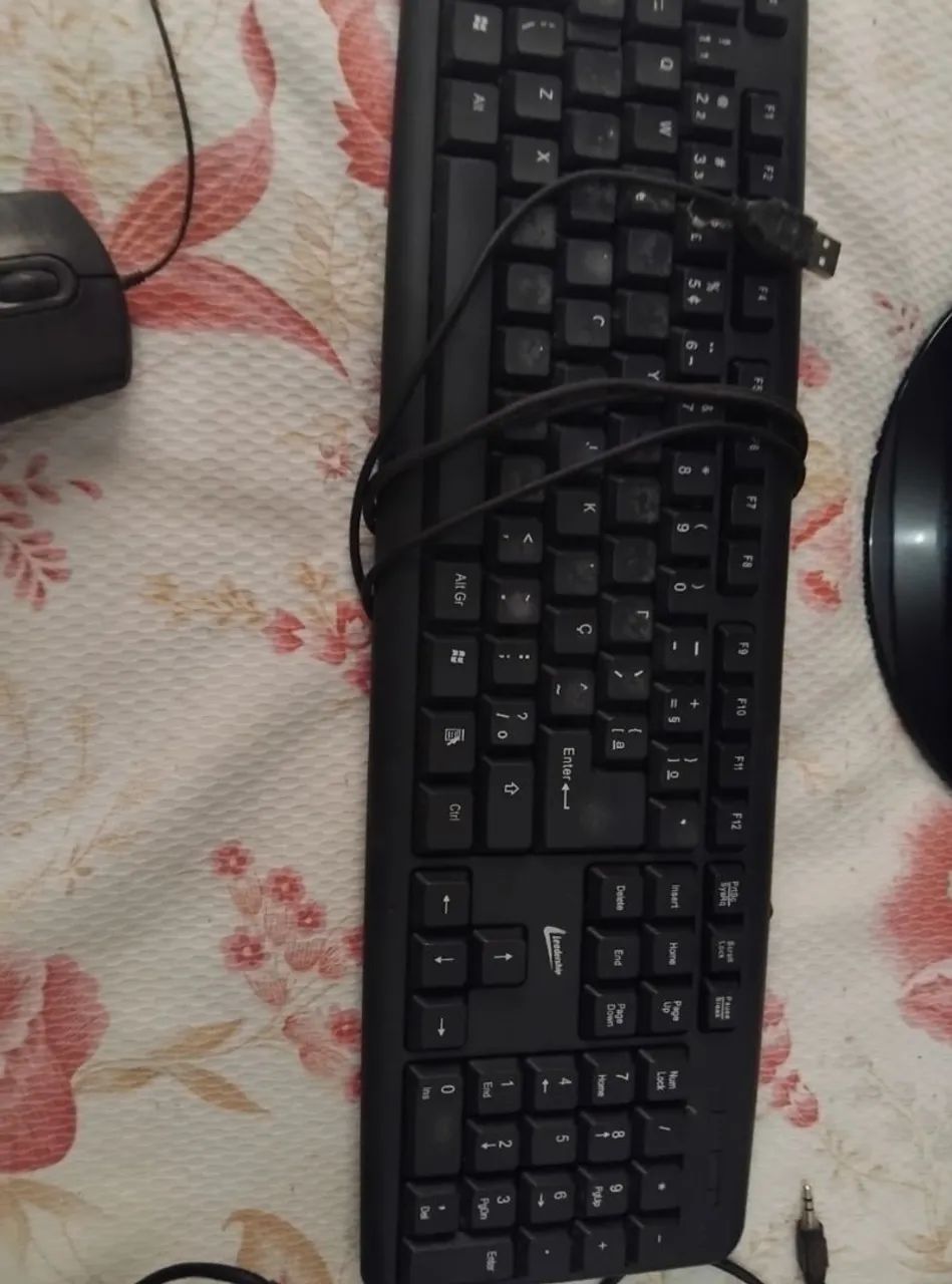Monitor + nítido, teclado e mouse som potentes,webcam - Foto 5
