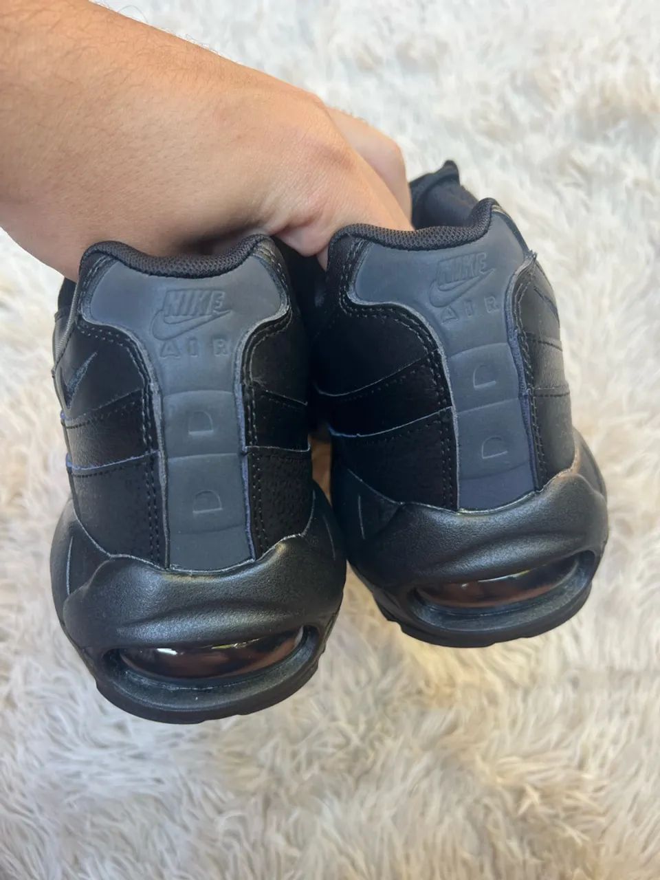 Nike Air Max 95 Triple Black 44br  - Foto 4