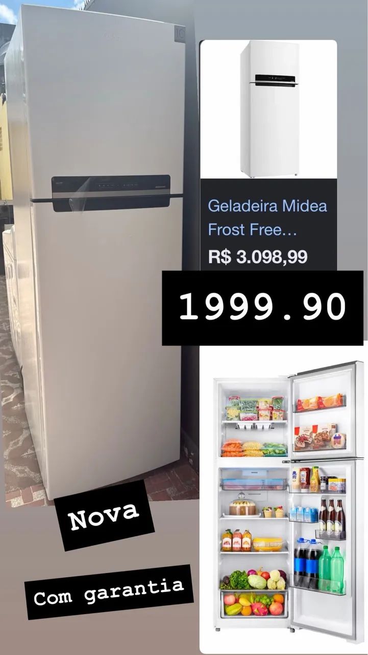 Refrigerador Midea 