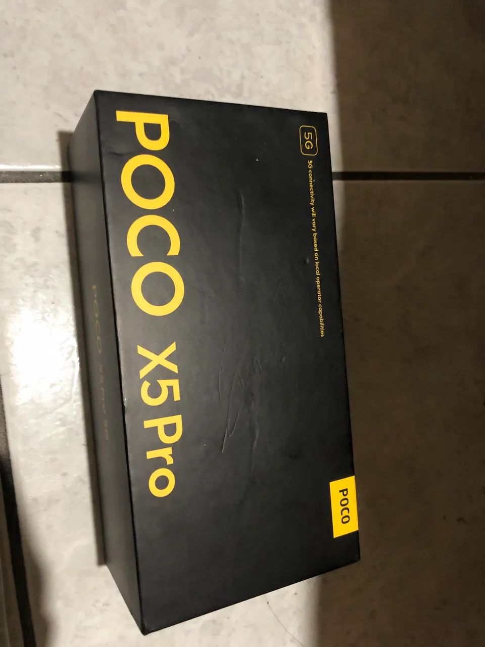 Poco x5 pro tela quebrada