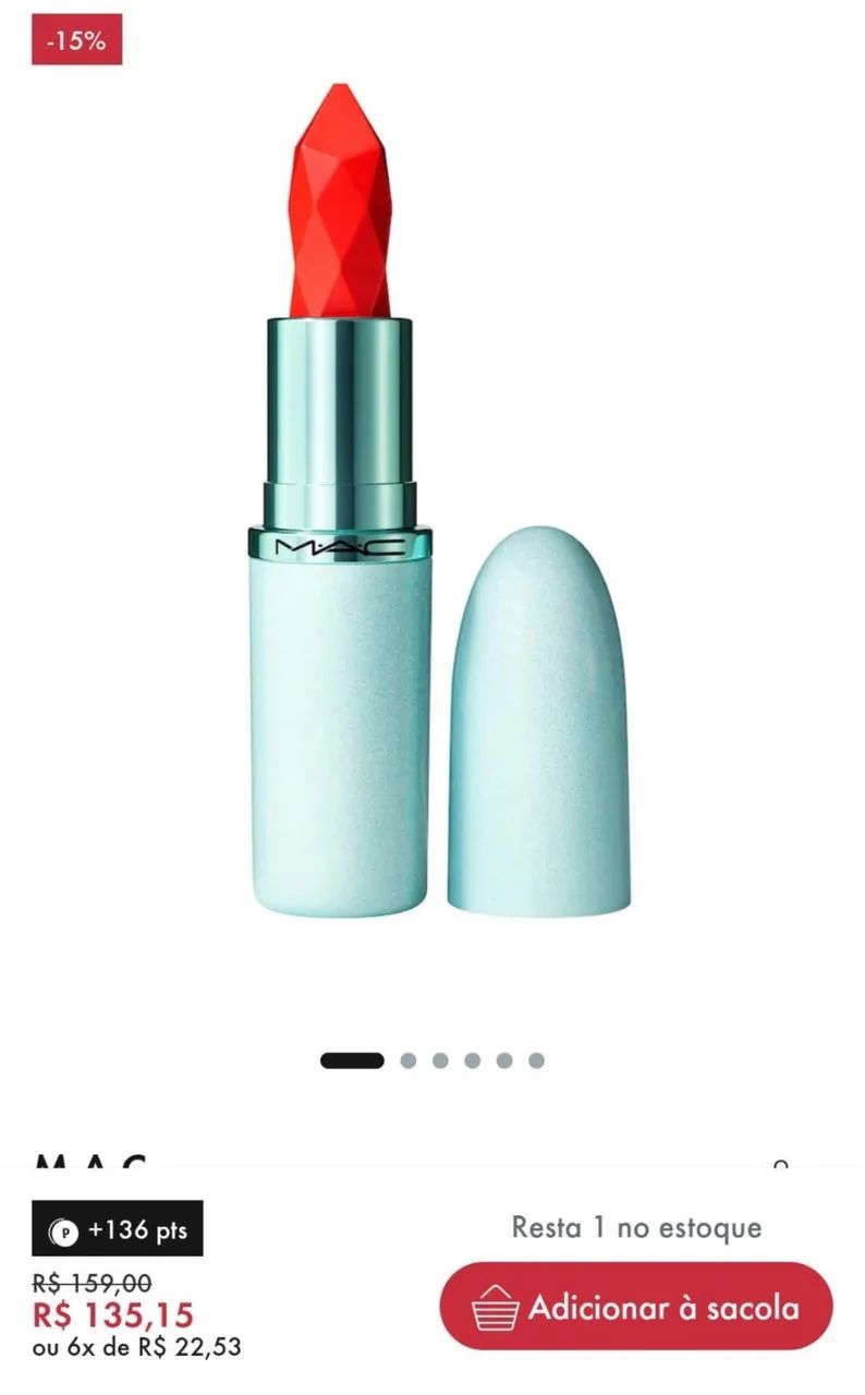 Mac Batom Satin Macximal (LEIA DESCRIÇÃO)  - Foto 2