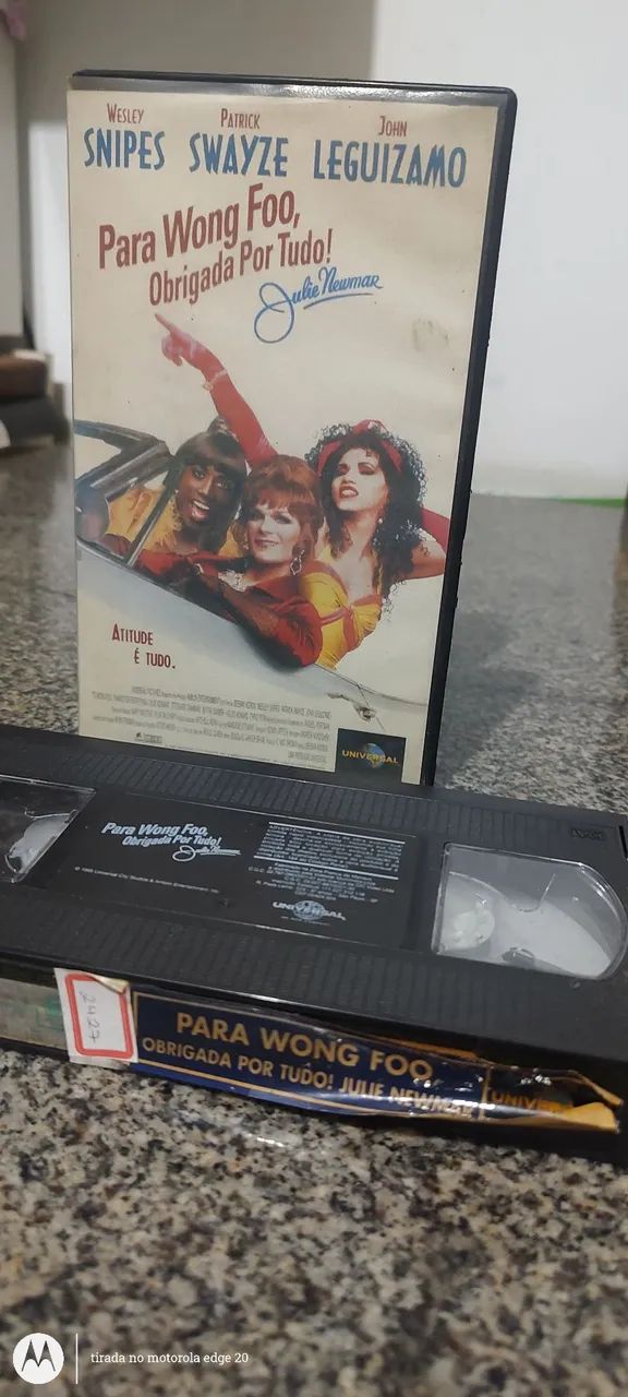 Fita vhs obrigada por tudo .