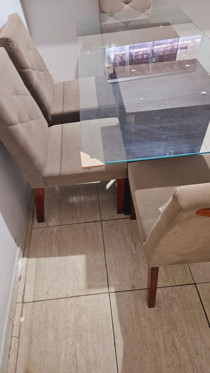 Mesa de vidro  - Foto 2