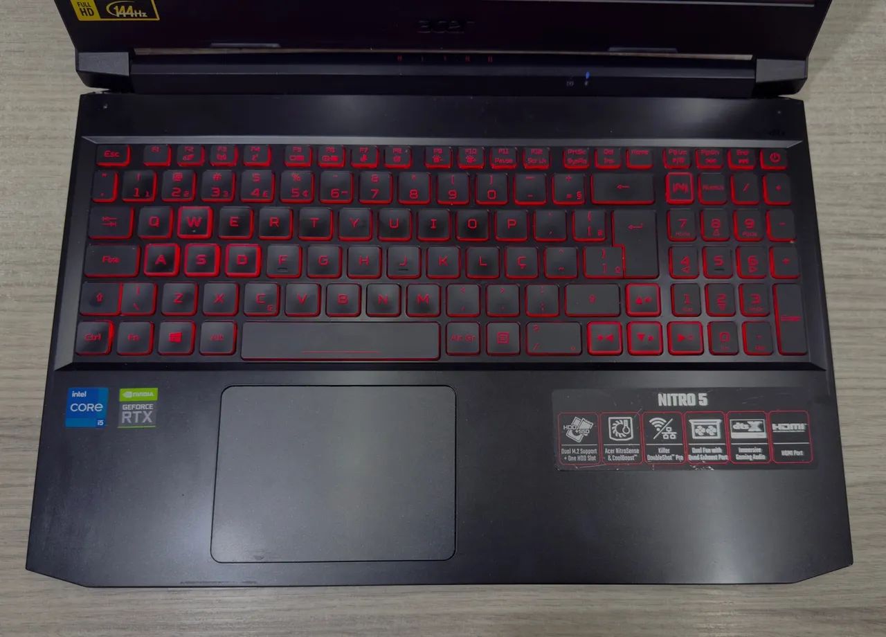 Notebook Acer Nitro 5 - Core i5 + 16GB + RTX 3050 - Foto 3
