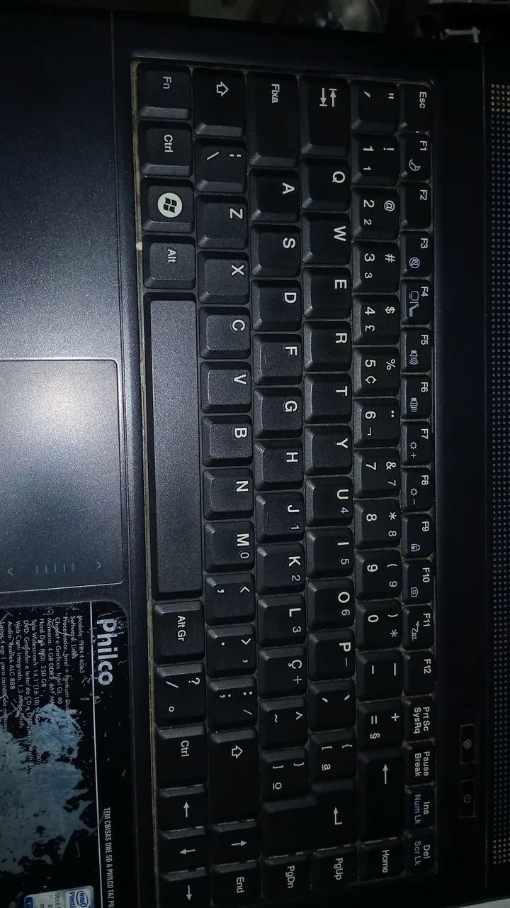 Vendo um notebook philco 
