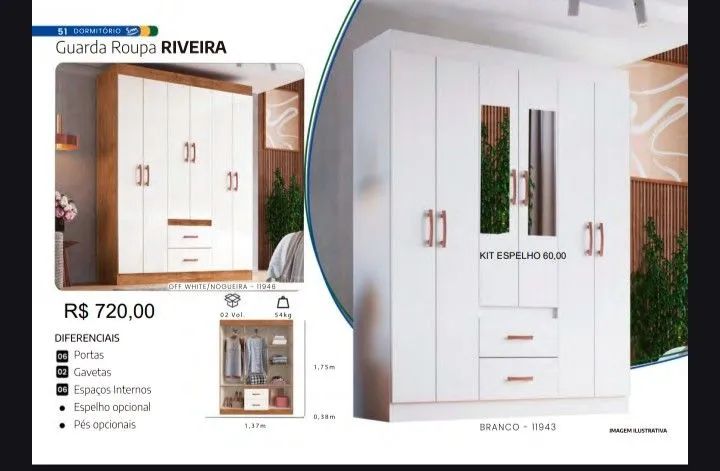 Guarda roupa casal 