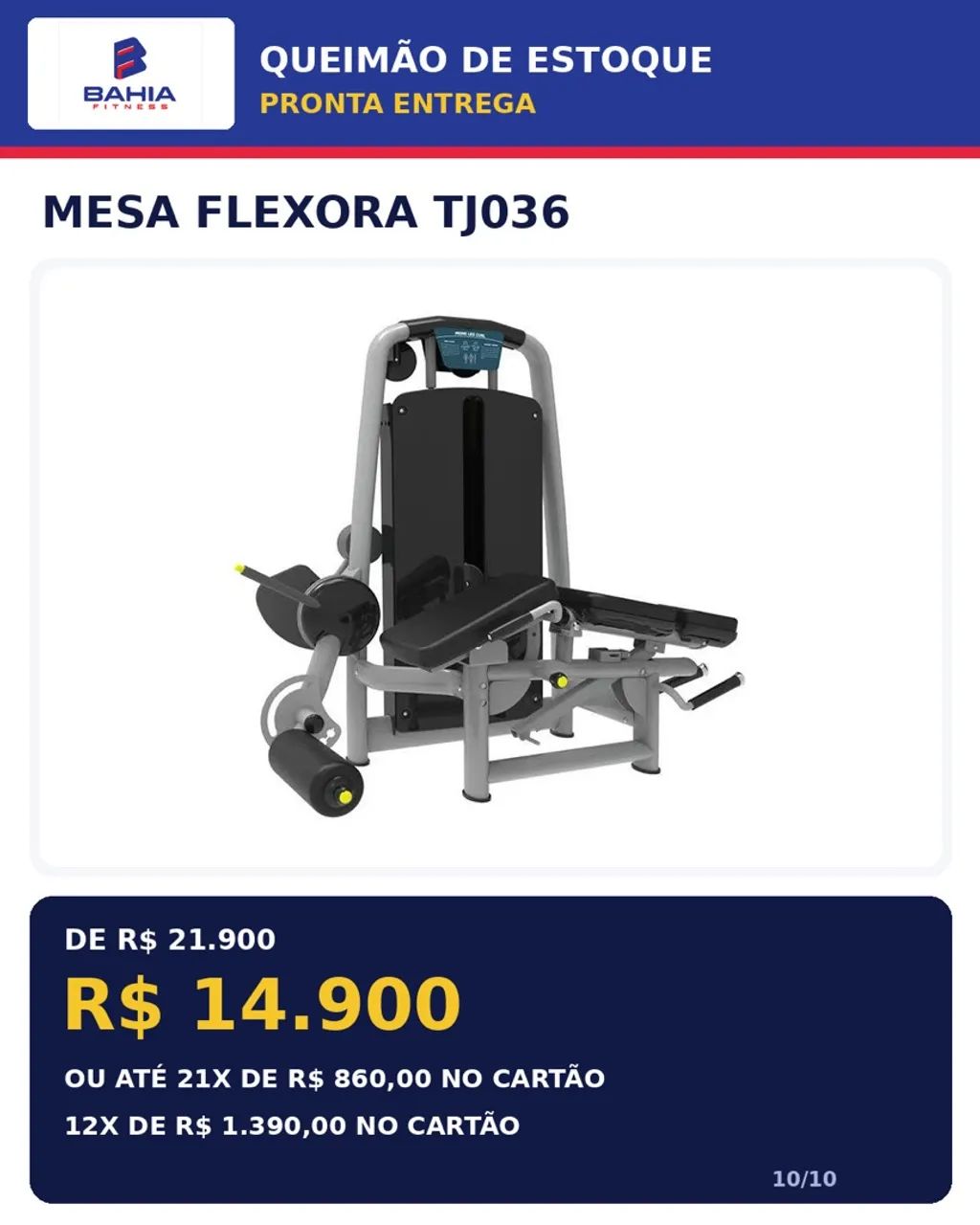 Equipamentos de academia 