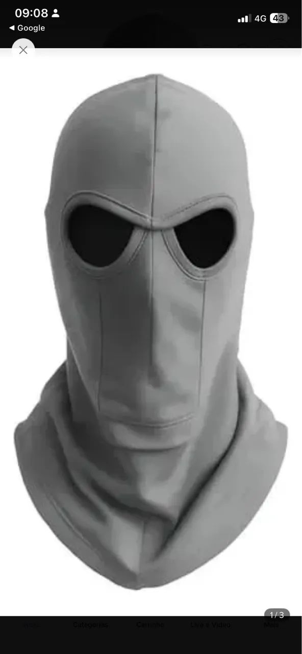 Capuz Balaclava Antichama Eletricista nr10 risco 2
