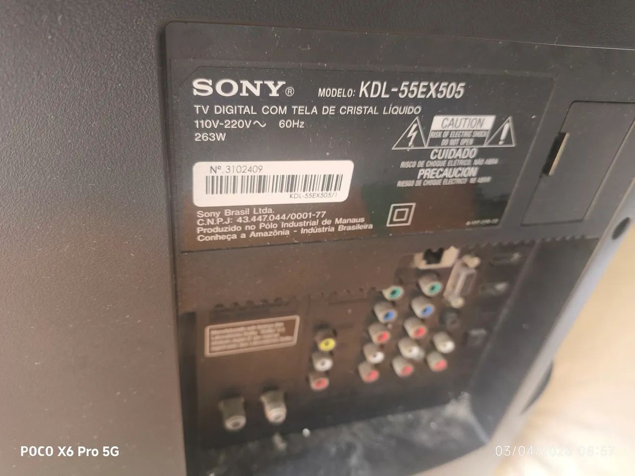 Tv sony 55 polegadas LCD - Foto 3