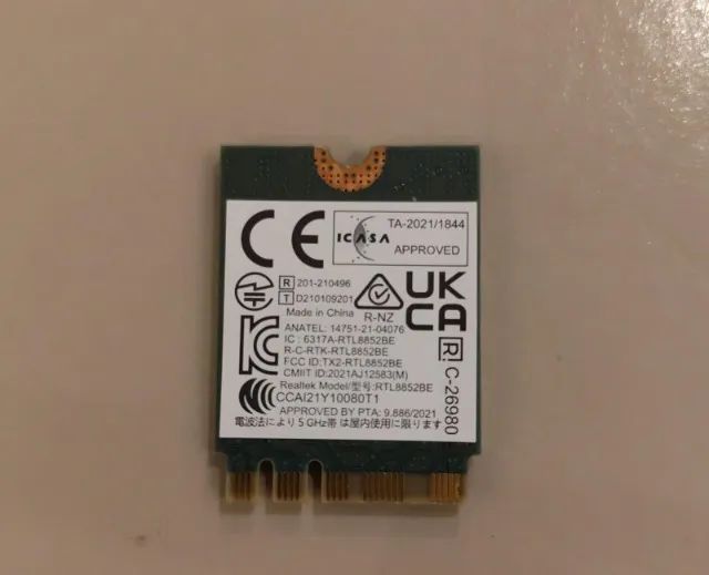 Placa Wifi Realtek Rtl8852be - Foto 2