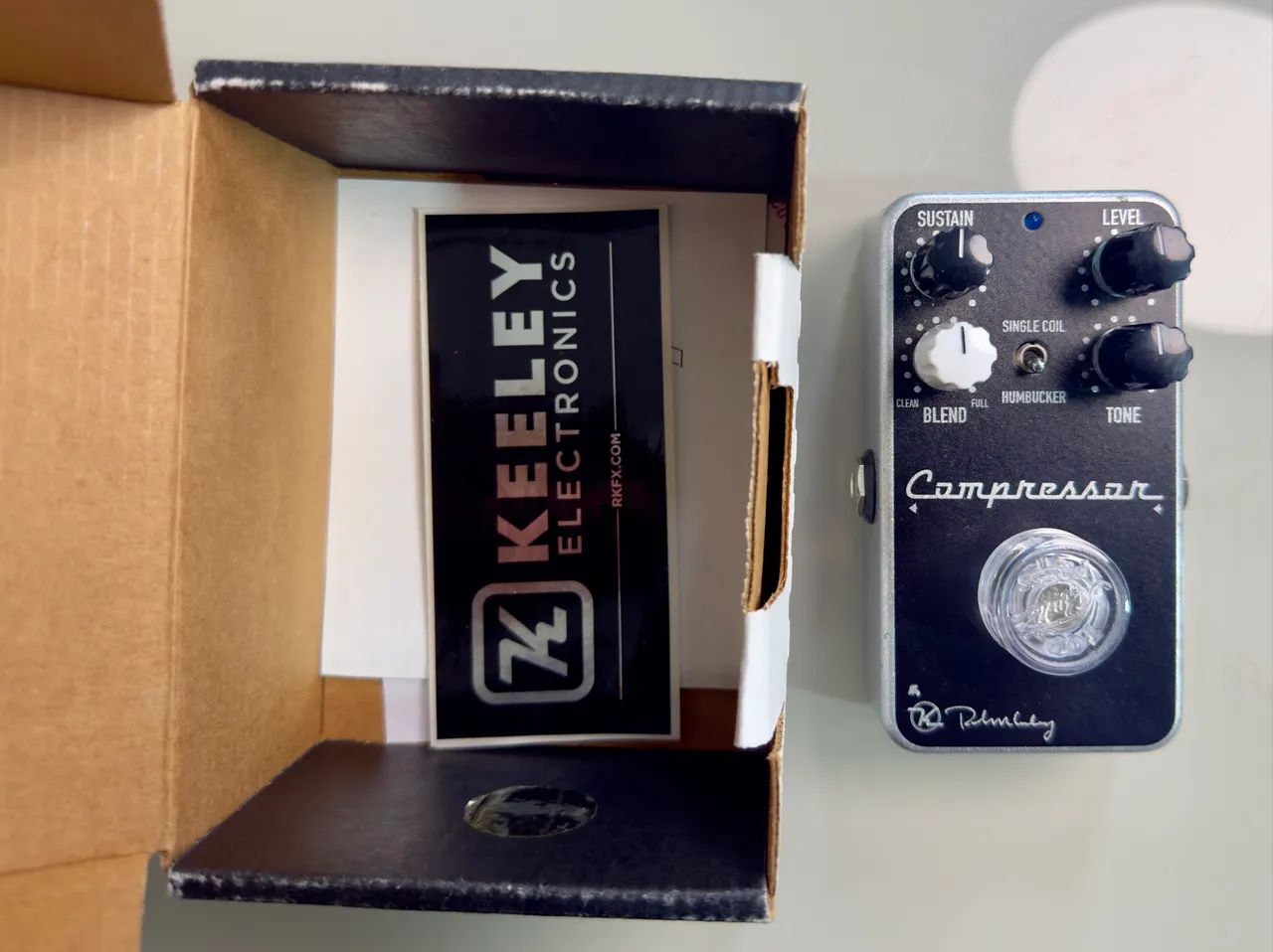 Pedal Keeley Compressor Plus - Instrumentos musicais - Centro