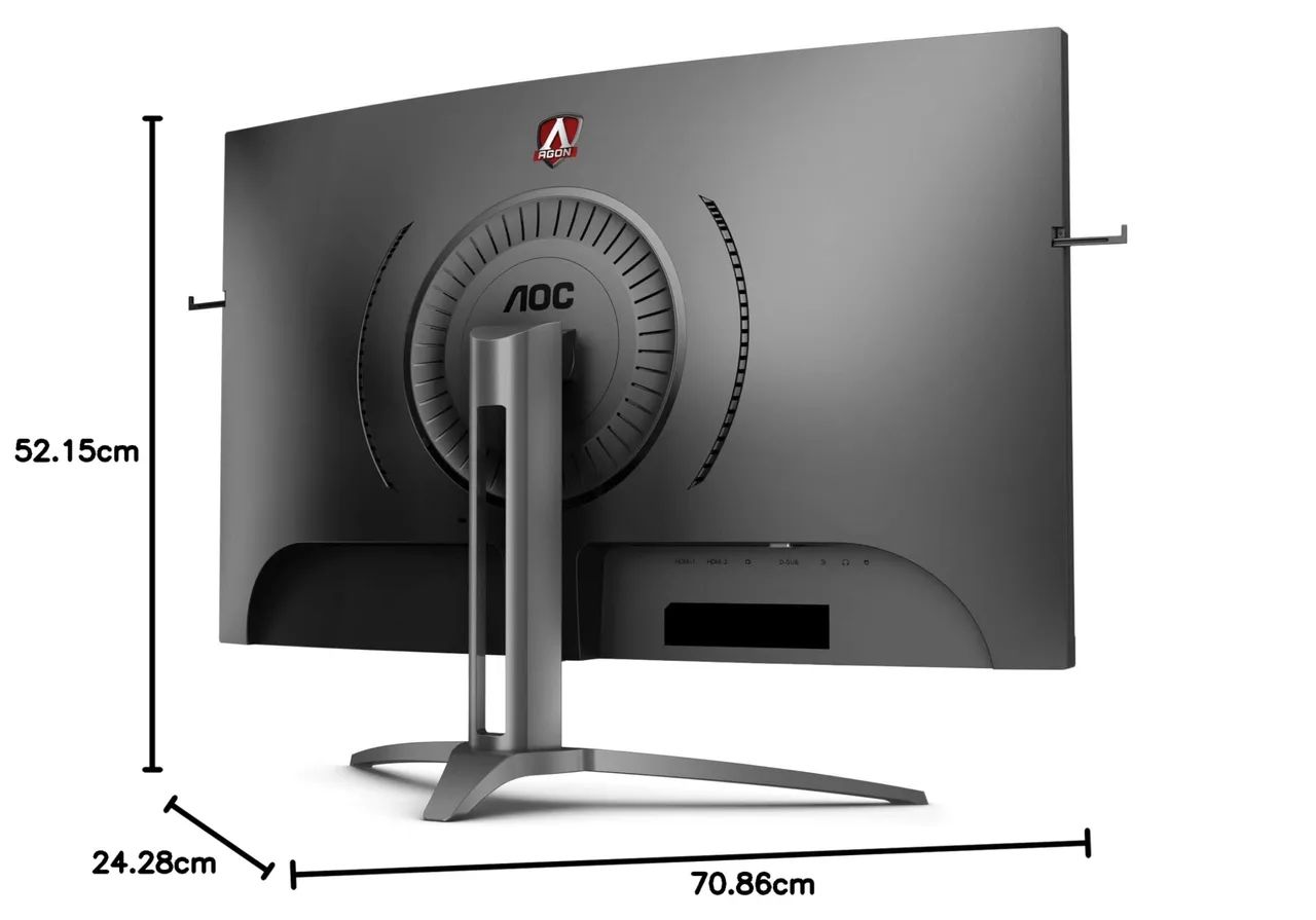 Monitor Gamer AOC 32 Polegadas 165Hz - Foto 2