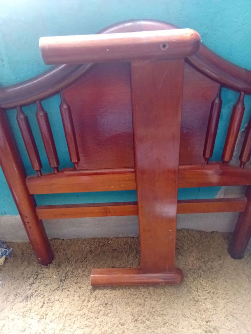 cama de solteiro de madeira - Foto 3