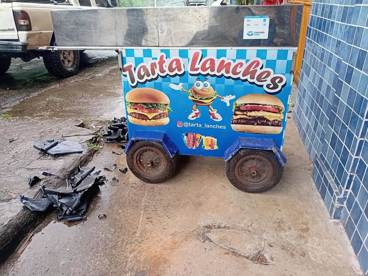 Carrinho de lanche 