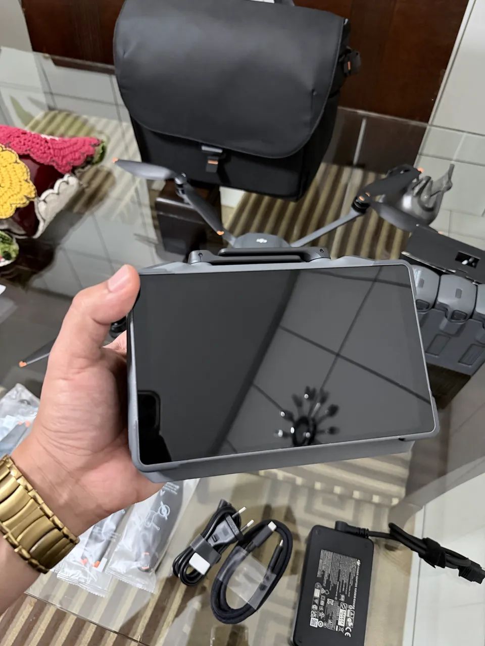 CONTROLE ORIGINAL DJI RC PRO 2 - SEMI NOVO  - Foto 4