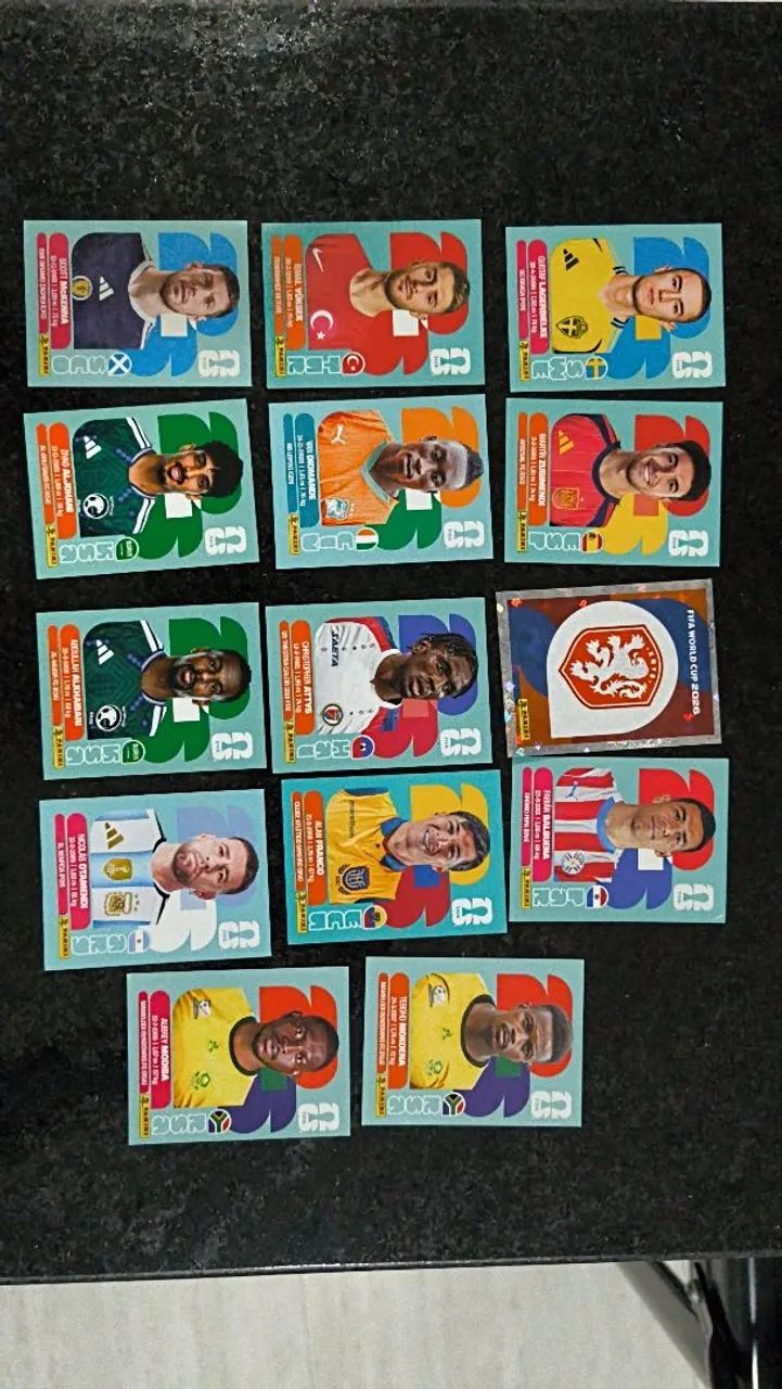 Figurinhas da Copa 2026