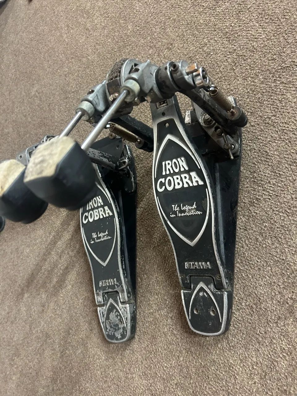 Pedal duplo iron cobra 