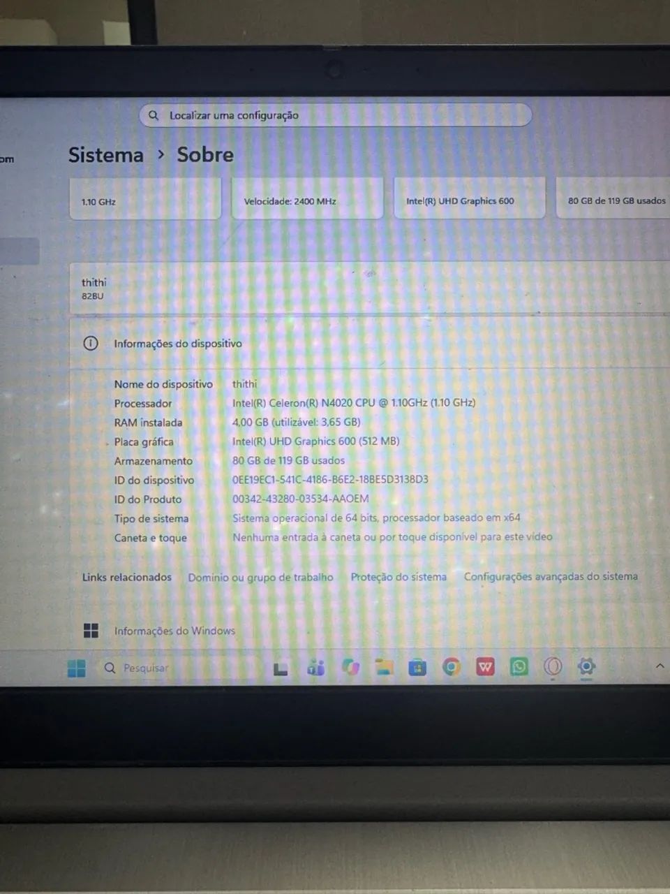 Notebook Lenovo  - Foto 2