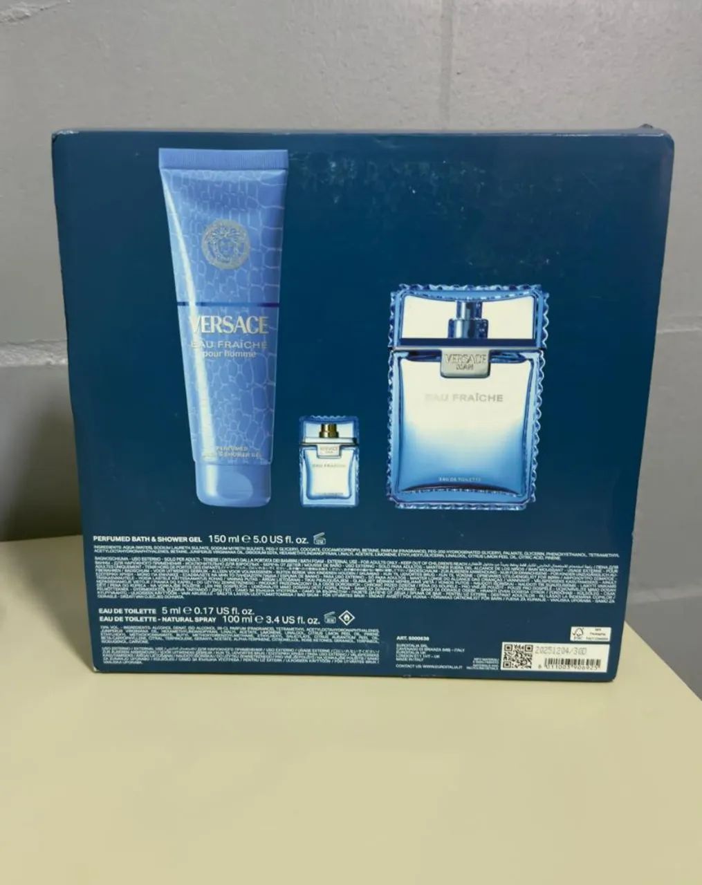 Kit versace eua fraiche edt 100ml - Foto 3