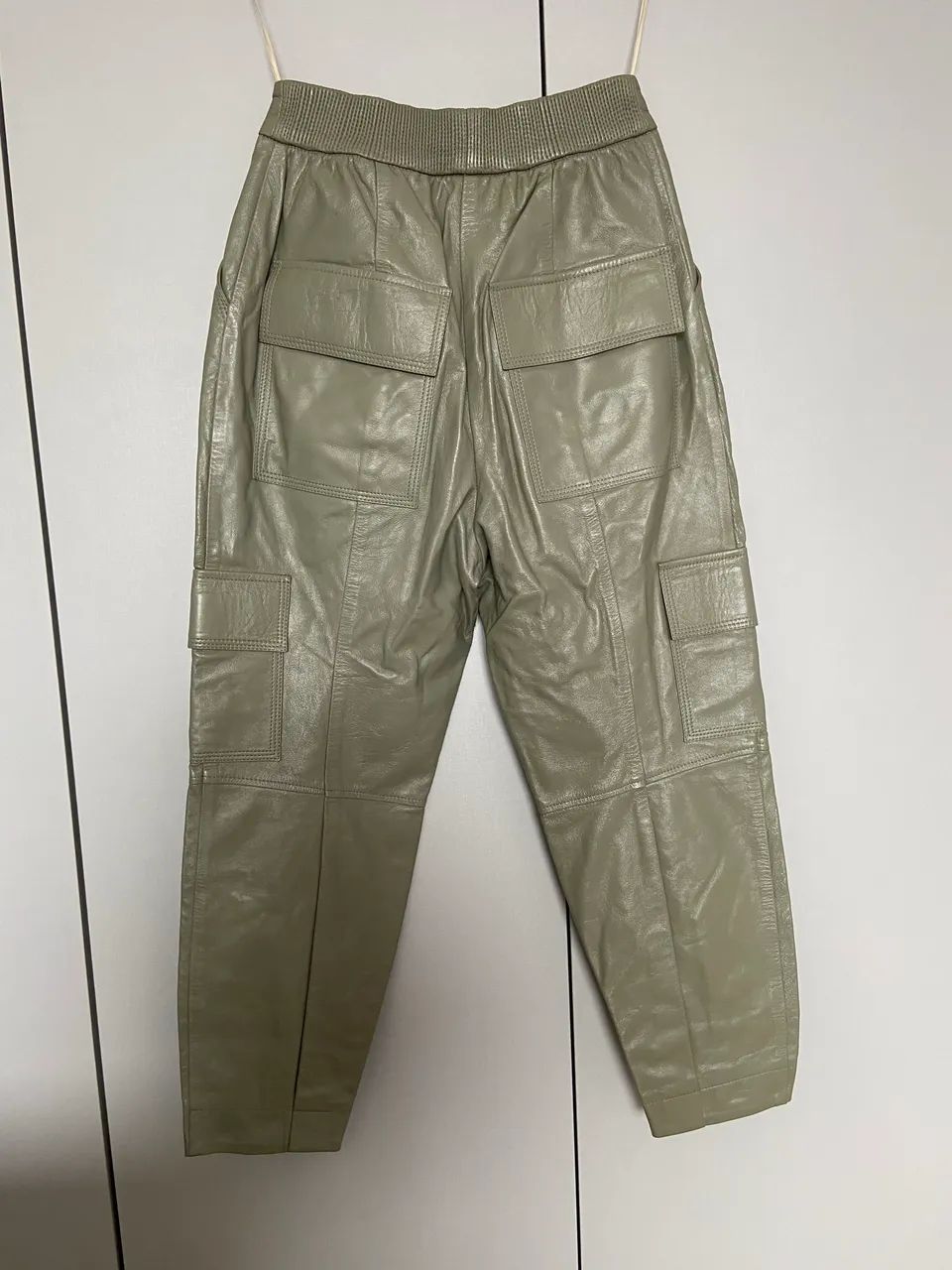 Calça de couro legítimo nv Nati vozza - Foto 2