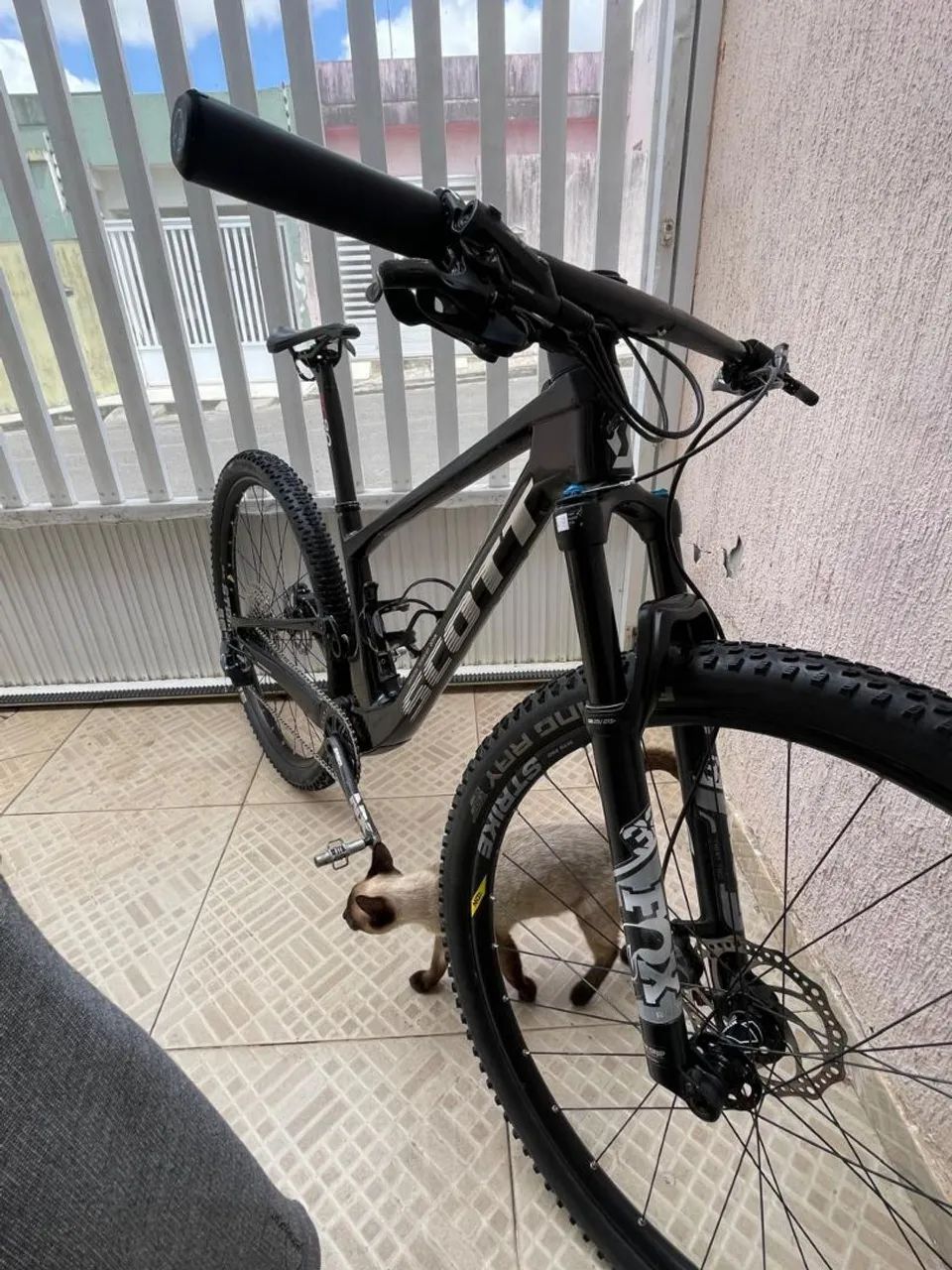 Vende-se quadro de bike full com shok. - Foto 4
