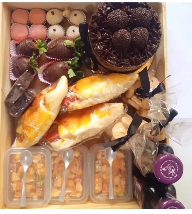 CESTA DE CAFÉ DA MANHÃ  - Foto 2