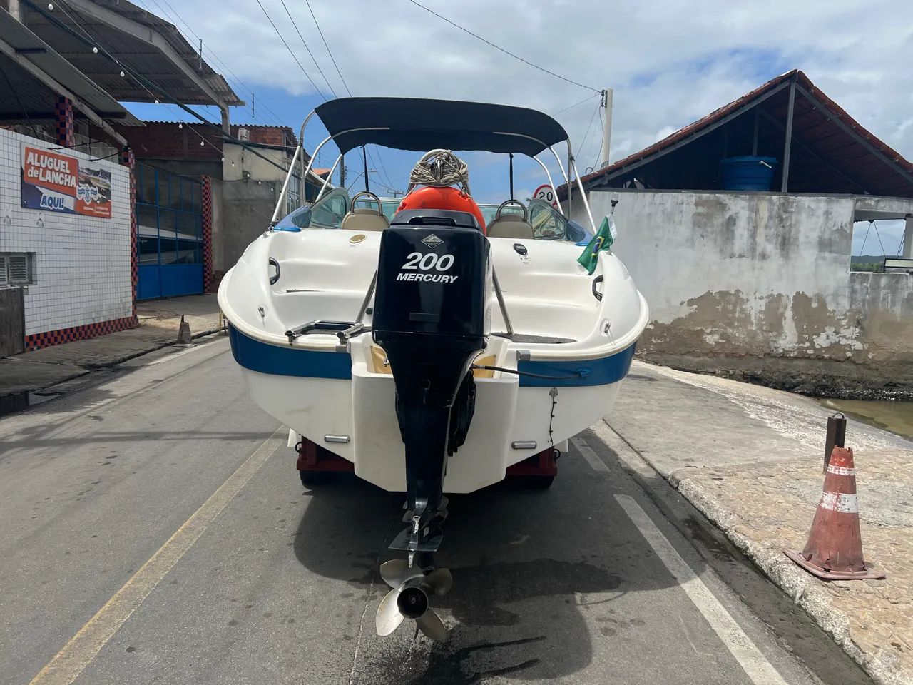 Vendo Lancha Phoenix 23,5 Com Motor Mercury 200 HP - Foto 5