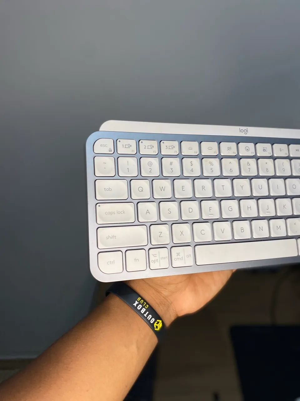 Logitech Mx Keys Mini Cinza-Espacial - Foto 2