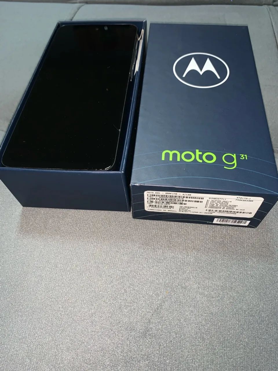 MOTOROLA G31 128GB, EM PERFEITO ESTADO!!!  - Foto 3