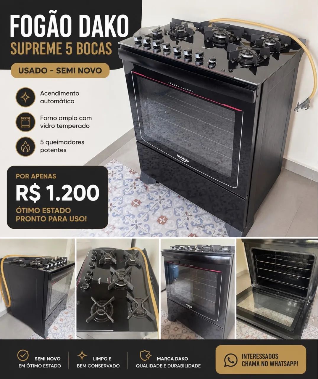 Fogão Dako - Foto 2